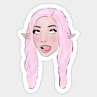 Belle Delphine Meme Sticker